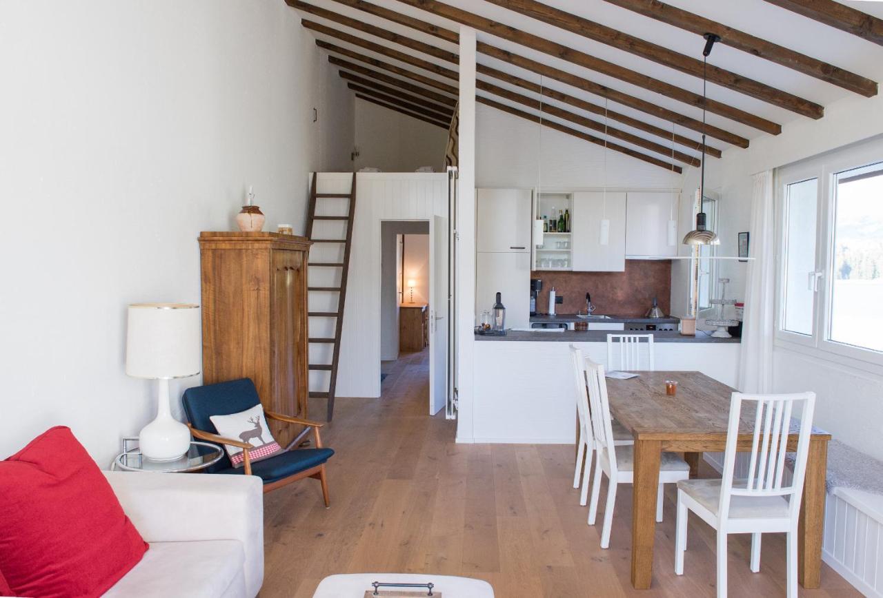 Apartmán Flat La Riva 111 With Pool-Lenzerheide Exteriér fotografie